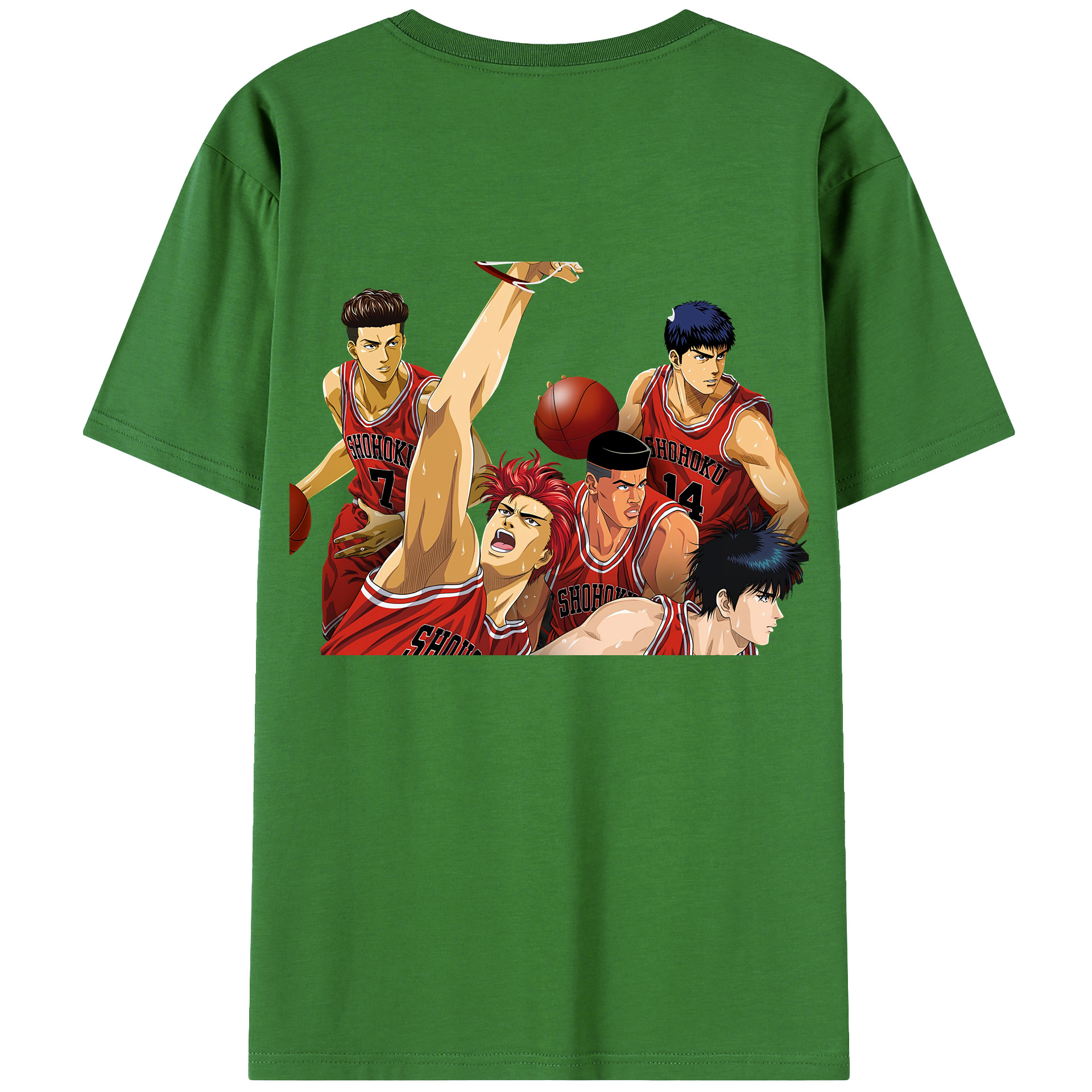 （画像用） SLAM DUNK／スラムダンク レディース半袖Tシャツ(バックプリント)